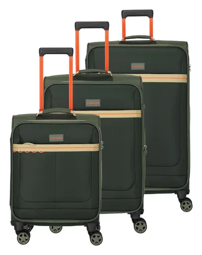 Sada cestovných kufrov Travelite Color Craze S,M,L Olive