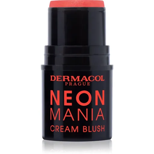 Dermacol Neon Mania krémová lícenka odtieň 2 Coral 5.2 g