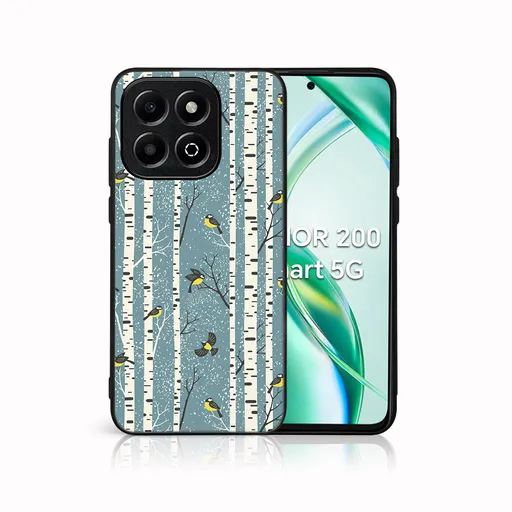 MY ART Kryt s vianočným dizajnom Honor 200 Smart 5G BIRCH (072)