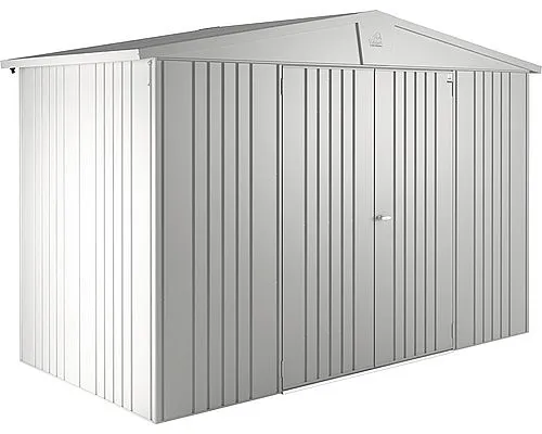 Biohort Záhradný domček BIOHORT Europa 4A - 316 × 156 cm (strieborná metalíza)