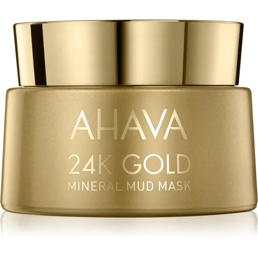 AHAVA Mineral Mud 24K Gold minerálna bahenná maska s 24karátovým zlatom 50 ml