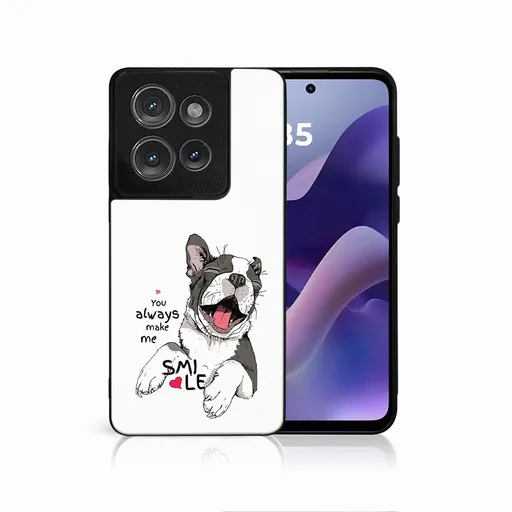 MY ART Ochranný kryt pre Motorola Moto G86 5G SMILE (189)