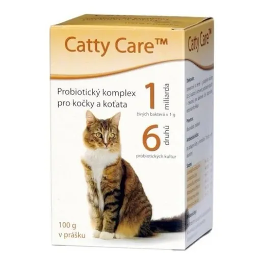 HARMONIUM Catty Care Probiotiká pre mačky a mačiatka plv 100 g