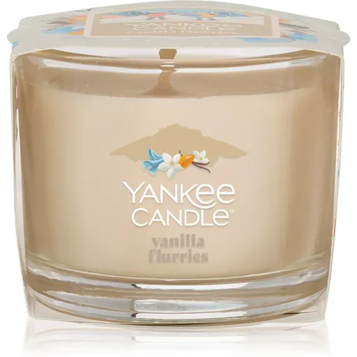 Yankee Candle Vanilla Flurries votívna sviečka glass 37 g