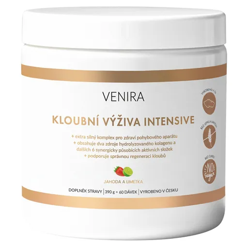 VENIRA Kĺbová výživa intensive jahoda-limetka 390 g.
