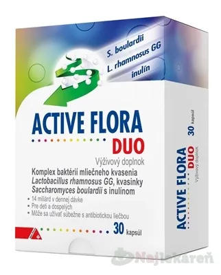 Active Flora DUO 30 kapsúl