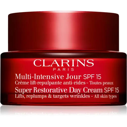 Clarins Super Restorative Day Cream SPF 15 omladzujúci denný krém SPF 15 50 ml