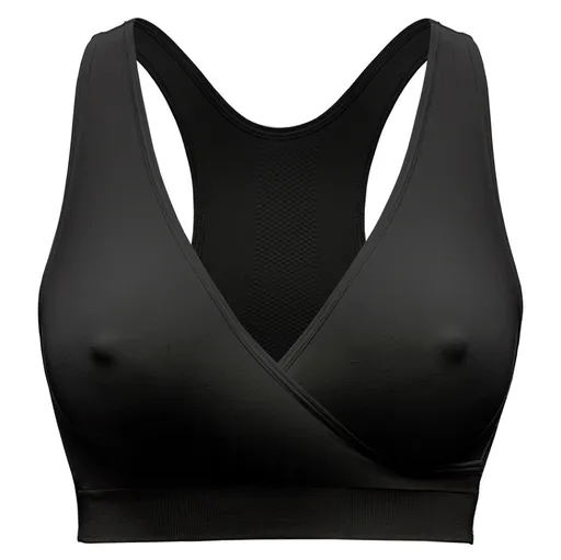 MEDELA Nočná tehotenská a dojčiaca podprsenka Keep Cool™ M čierna 1 ks