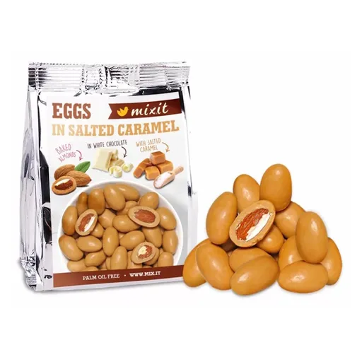 MIXIT Vajíčka slaný karamel do vrecka 65 g