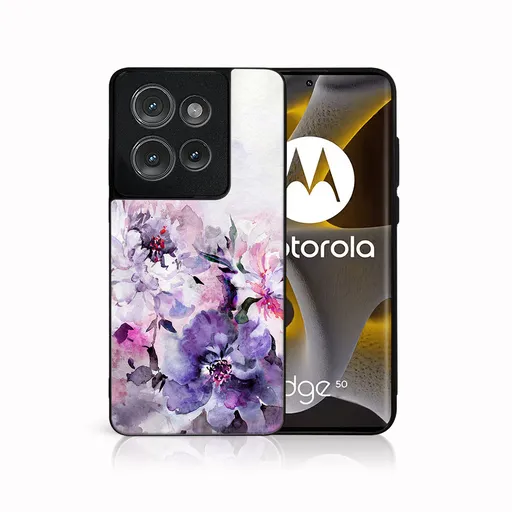 MY ART Ochranný kryt pre Motorola Edge 50 PEONIES (156)