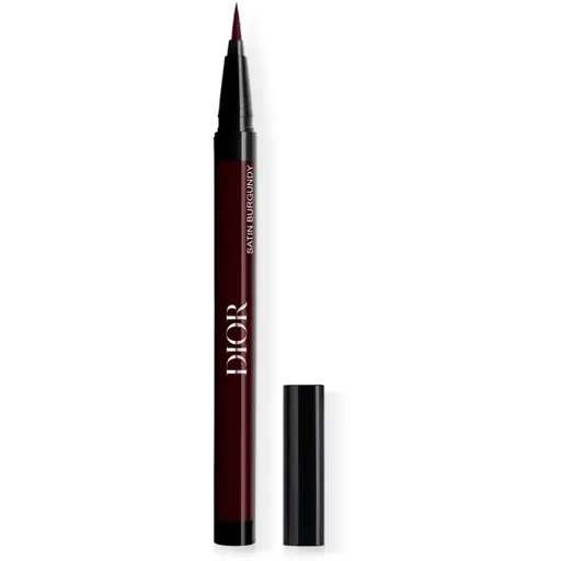 DIOR Diorshow Liquid Liner tekuté očné linky v pere vodeodolné odtieň 881 Satin Burgundy 0.55 ml