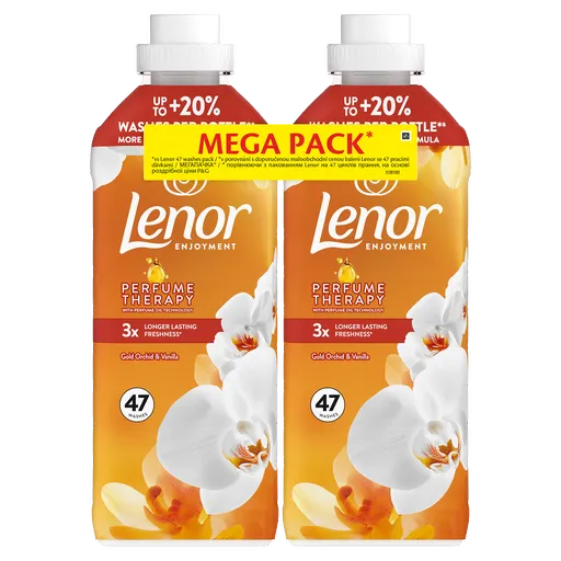 LENOR Gold Orchid Aviváž 94 praní 2 x 987 ml