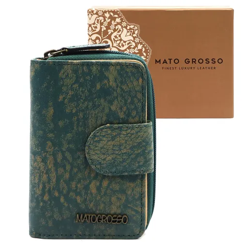 Dámska kožená peňaženka s vonkajším zapínaním – dvojkomorová Mato Grosso