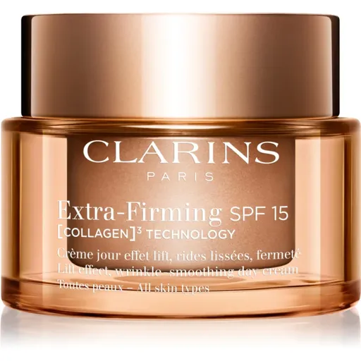 Clarins Extra-Firming Day Cream SPF15 denný liftingový krém proti vráskam SPF 15 50 ml
