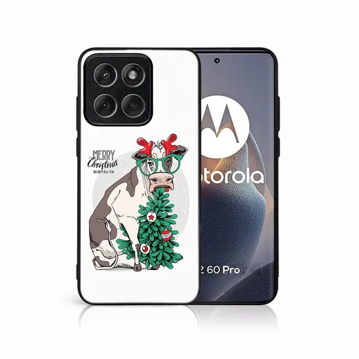 MY ART Kryt s vianočným dizajnom Motorola Edge 60 Pro MERRY CHRISTMAS (074)