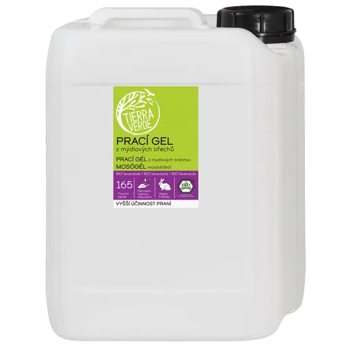 TIERRA VERDE Prací gél s levanduľou BIO 5 l