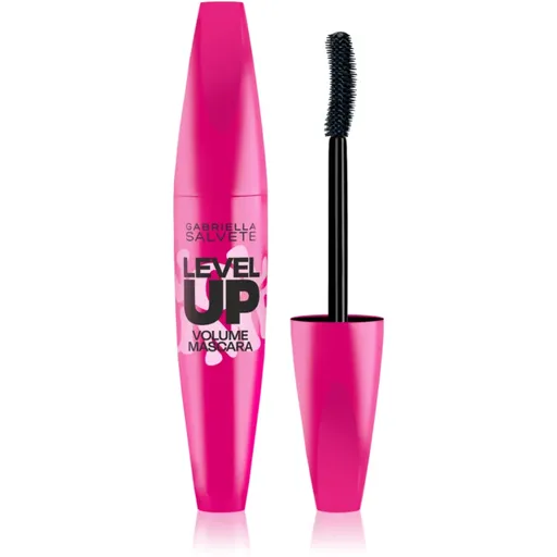 Gabriella Salvete Level Up Volume Mascara riasenka pre objem a natočenie rias odtieň Black 9 ml