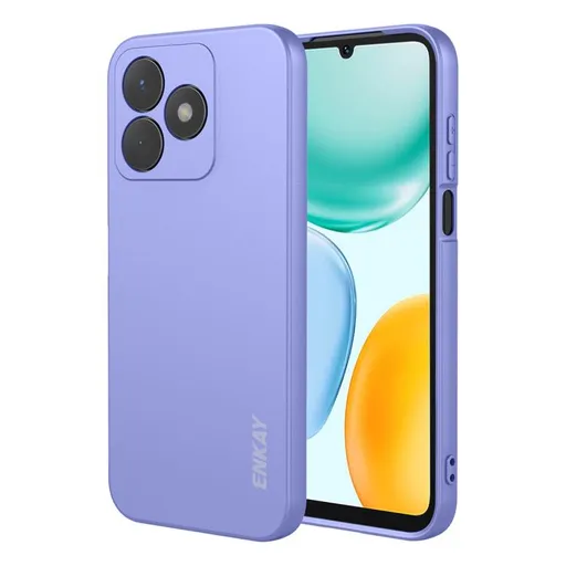 ENKAY RUBBER Ochranný obal pre Honor X5c Plus fialový