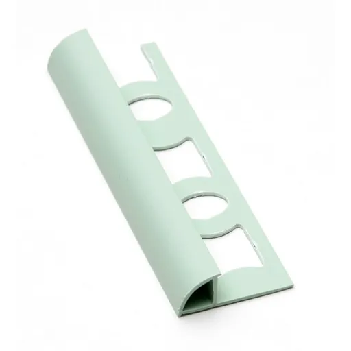 Lišta ukončovací "oblá" Profil-EU svetlozelená, PVC, dĺžka 250 cm, výška hrany 8 mm, L825011