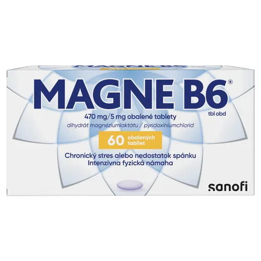 MAGNE B6 470 mg/5 mg obalené tablety 60 kusov