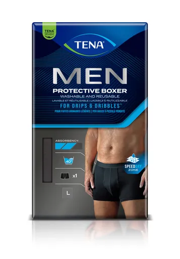TENA Men Protective Boxer L pánske pracie inkontinenčné boxerky 1x1 ks