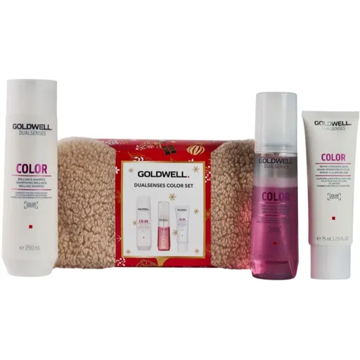 Goldwell Dualsenses Color darčeková sada pre farbené vlasy pre ženy 3 ks