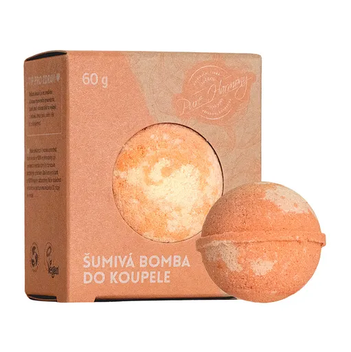 PURE HARMONY Šumivá bomba marhuľa 60 g