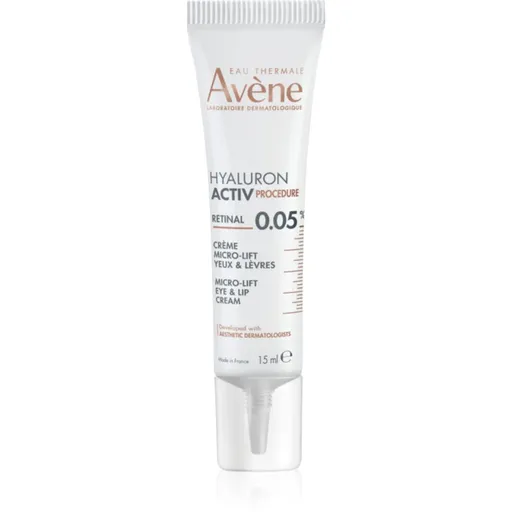 Avène Hyaluron Activ Procedure Micro-Lift Eye & Lip Cream 0.05% Retinal liftingový krém s retinalom 15 ml