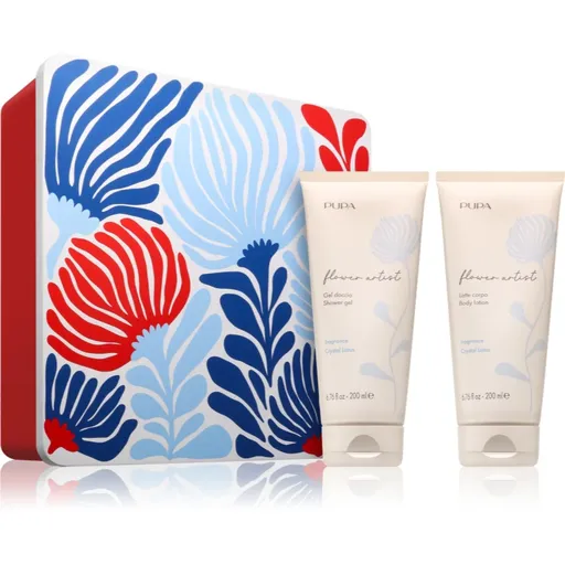 PUPA Milano Flower Artist Kit darčeková sada na telo s vôňou Crystal Lotus