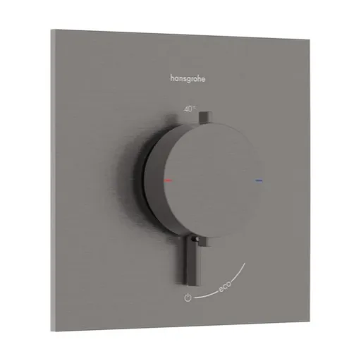 Hansgrohe Ecostat Comfort E sprchová batéria bez podomietkového telesa kartáčovaný čierny chróm 33710340