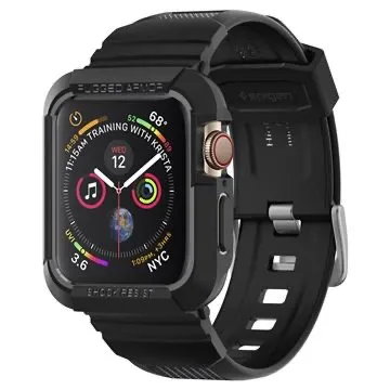 SPIGEN RUGGED ARMOR PRO Apple Watch6 / SE / 5 / 4 (44mm)  BLACK