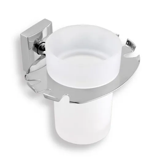 Novaservis Metalia 12 držiak pohára a kefiek chróm 0249.0