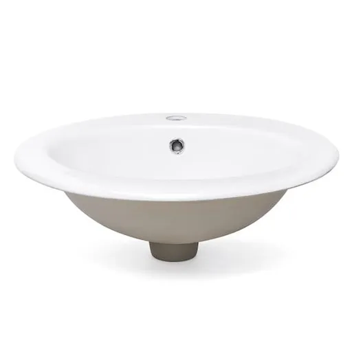 Zápustné umývadlo Multi Eur 51x45,5 cm otvor pre batériu uprostred 1791NEW