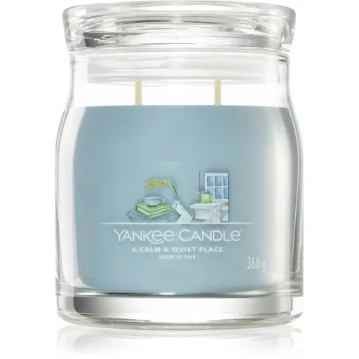 Yankee Candle A Calm & Quiet Place vonná sviečka Signature 368 g