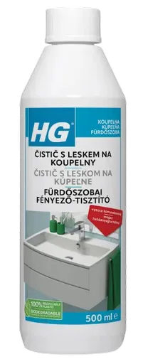 HG 145 - Čistiaci prostriedok na lesklé sanitárne povrchy 0,5 L