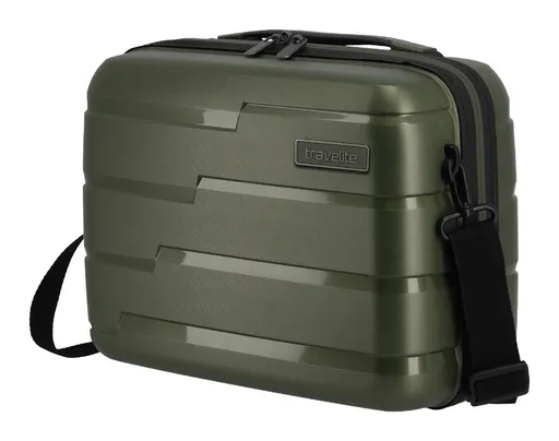 Kozmetický kufrík Travelite Air Base Beauty Case Olive