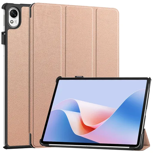LEATHER Zaklápací kryt pre Huawei MatePad 11.5 S ROSE GOLD