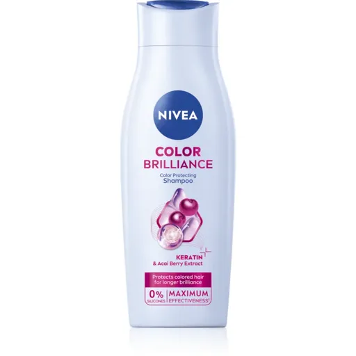 NIVEA Color Brilliance ošetrujúci šampón pre farbené vlasy 400 ml
