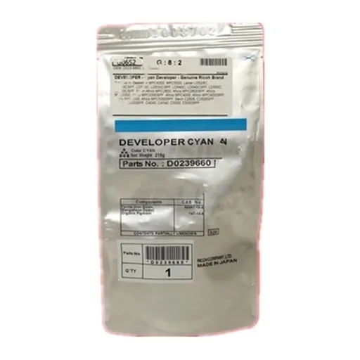 Ricoh D023-9660 azúrový (cyan) originálny developer