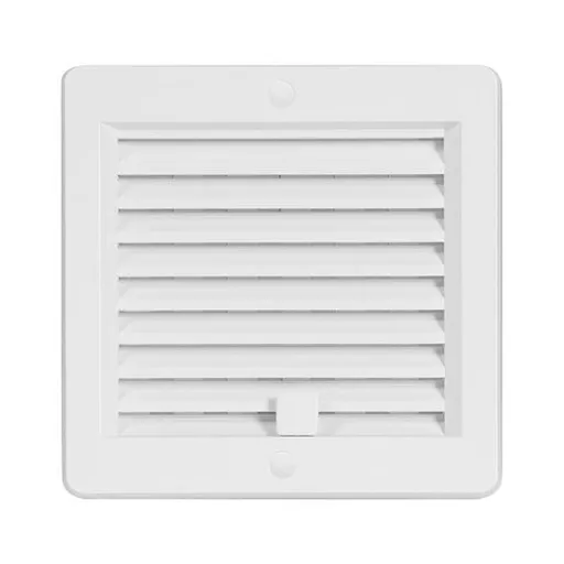 Větrací mriežka 15x15 bielá žaluzia VM1515BZ