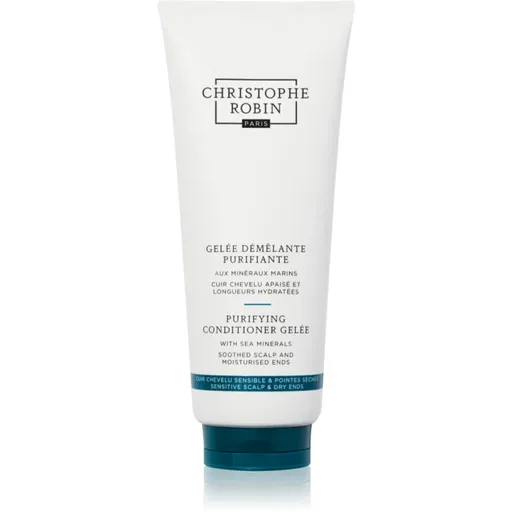 Christophe Robin Purifying Conditioner Geleé with Sea Minerals gélový kondicionér pre jednoduché rozčesávanie vlasov 200 ml