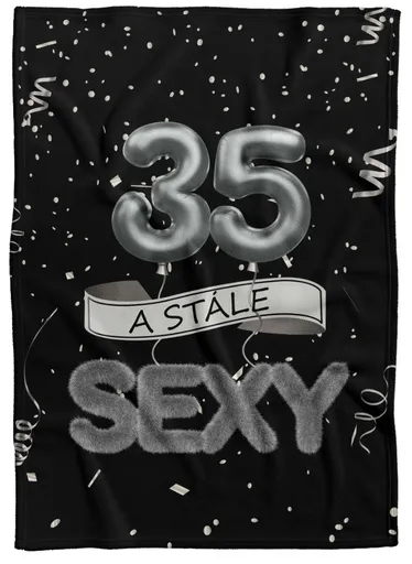 Deka Stále sexy – Čierna (vek: 35, Podšitie baránkom: NE)