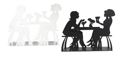 MAKRO - Stojan na servítky 14,5x4x12cm rôzne farby