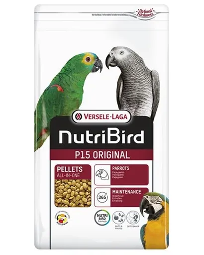 Versele Laga NutriBird P15 Original - pelety pre veľké papagáje 1kg