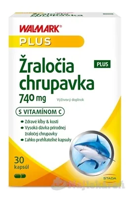 Walmark Žraločia chrupavka PLUS 740 mg inov.2024 30 kapsúl