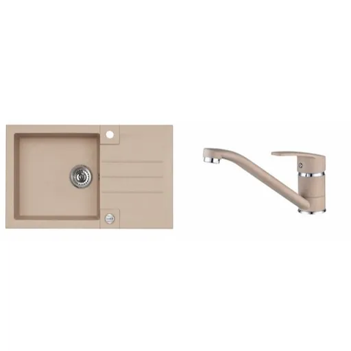 Set drezu a batérie Alveus ROCK 130 + bat. Nina beige SETA055