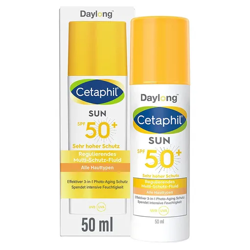 DAYLONG Cetaphil SUN Multiprotection Fluid na opaľovanie SPF50+ 50 ml