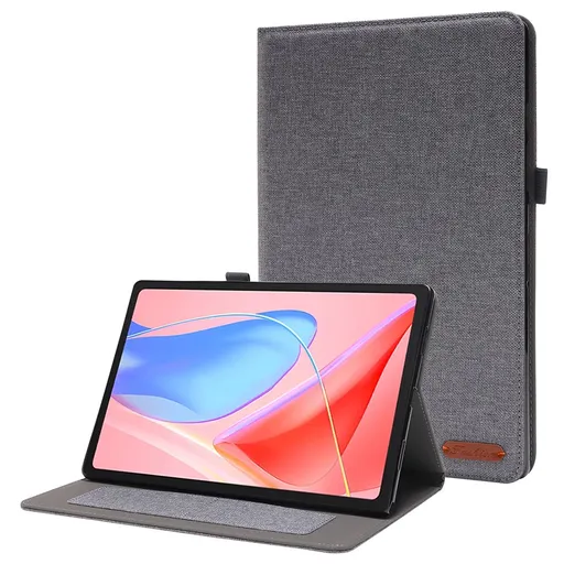FABRIC Zaklápací kryt pre Lenovo Tab 10.1 šedý