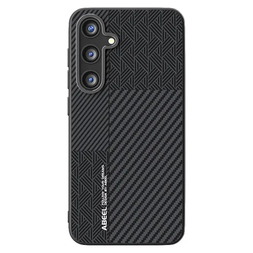 ABEEL RELIEF Ochranný kryt pre Samsung Galaxy S25 FE CARBON BLACK