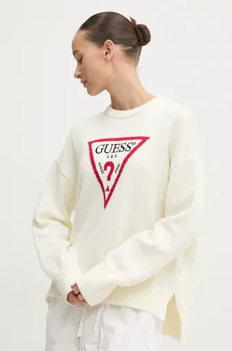 Bavlnený sveter Guess Jeans